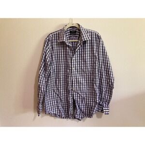 Nordstrom Trim Fit‎ Smartcare Long Sleeve Button Up Shirt Size 16.5 34-35 Men